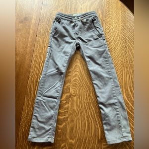 Mini Boden Boys Slim Fit Khaki Pants, size 7.